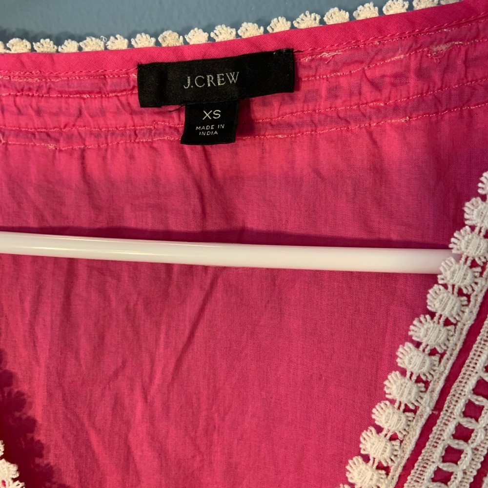 J Crew pink summer midi dress - Picture 7 of 8